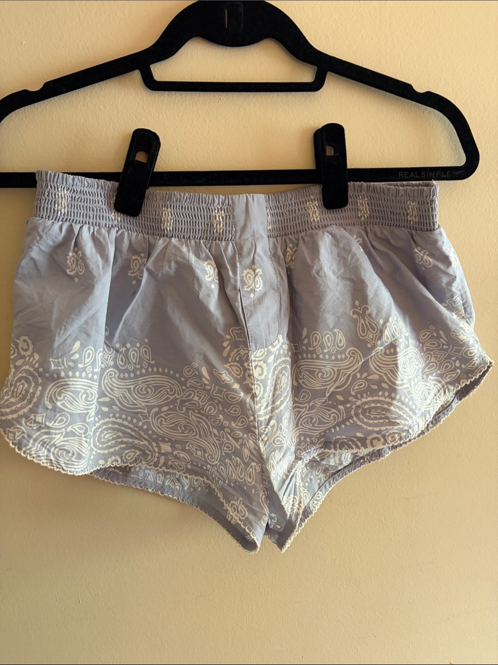 By Anthropologie - Light Purple Paisley Shorts - Women